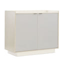 Gray 2-Door Chest | Caracole Expressions
