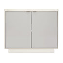 Gray 2-Door Chest | Caracole Expressions