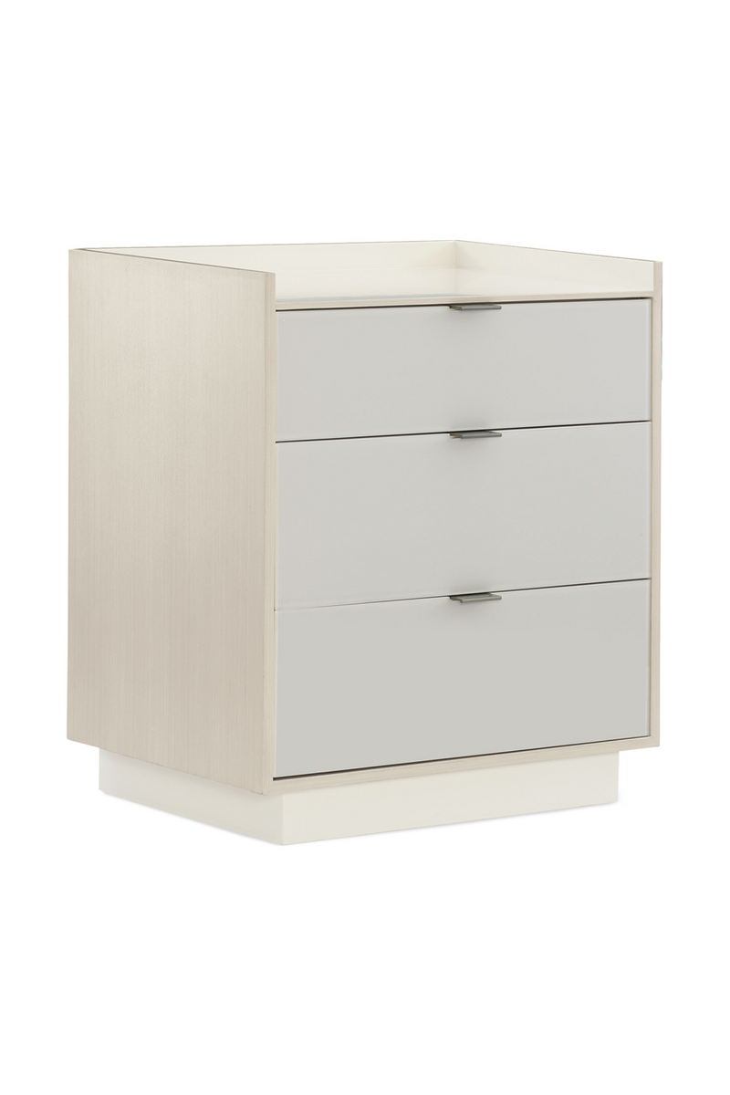 Ash Taupe Modern Nightstand | Caracole Expressions | Oroatrade.com