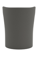 Gray Suede Wingback Chair | Caracole La Moda | Oroatrade.com