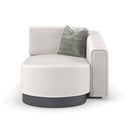 Twill Right-Armed Chaise Lounge | Caracole La Moda