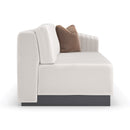 Twill Right-Armed Loveseat | Caracole La Moda