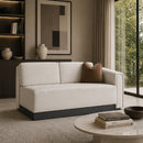 Twill Right-Armed Loveseat | Caracole La Moda
