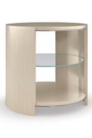 Round Shelved End Table | Caracole Da Vita | Oroatrade.com