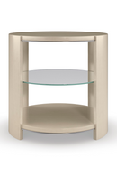 Round Shelved End Table | Caracole Da Vita | Oroatrade.com