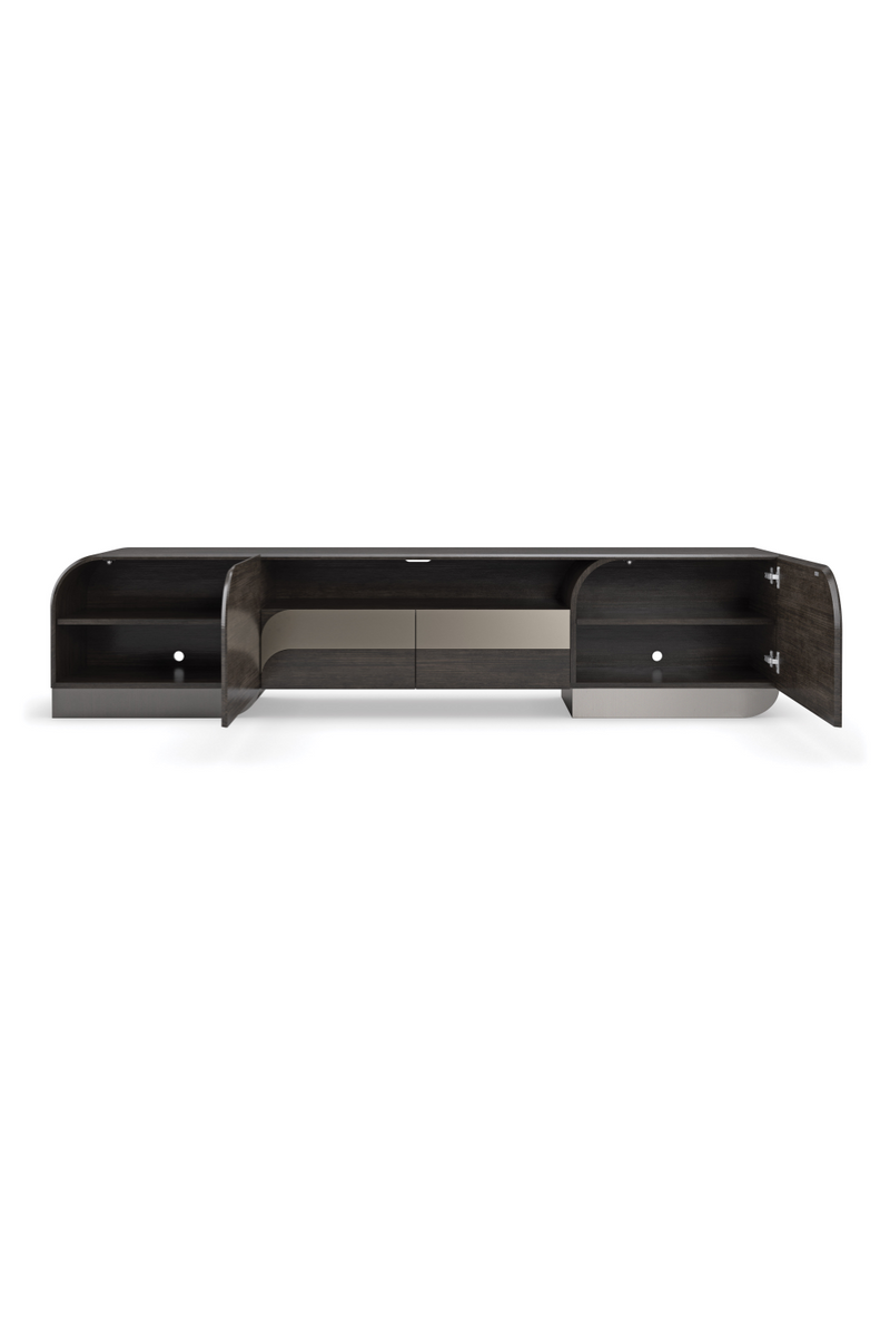 Architectural Modern Media Console | Caracole La Moda | Oroatrade.com