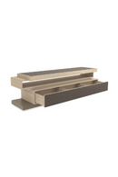 Mirrored Glass 3-Drawer Media Unit | Caracole La Moda | Oroatrade.com