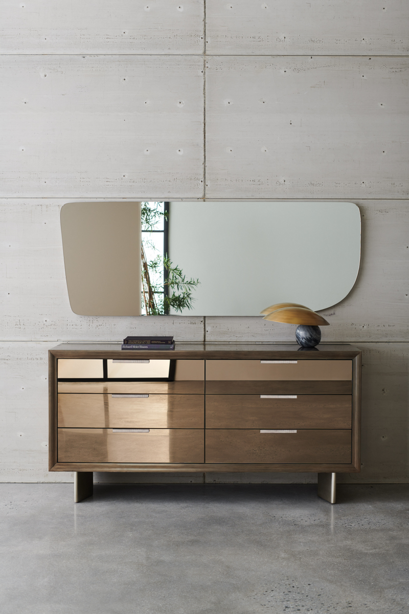 Bronze Mirrored Dresser | Caracole La Moda | Oroatrade.com