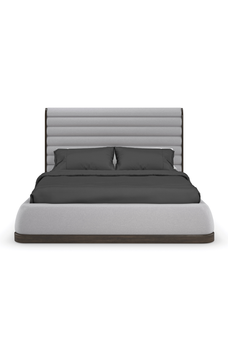 Gray Channeled Panel Bed | Caracole La Moda | OROATRADE.COM