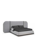 Gray Channeled Bed Side Panels | Caracole La Moda | Oroatrade.com