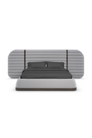 Gray Channeled Bed Side Panels | Caracole La Moda | Oroatrade.com