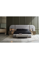 Gray Channeled Panel Bed | Caracole La Moda | OROATRADE.COM