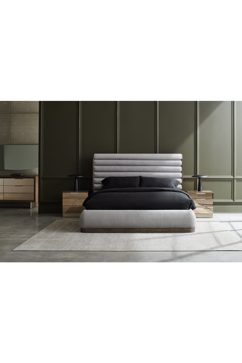 Channel-Tufted Bed Panels California King Bed | Caracole La Moda | Oroatrade.com
