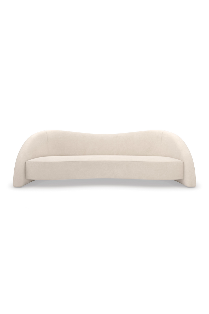 White Free-Form Sofa | Caracole Movement | Oroatrade.com