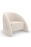 Modern Curved Accent Chair | Caracole Movement | Oroatrade.com