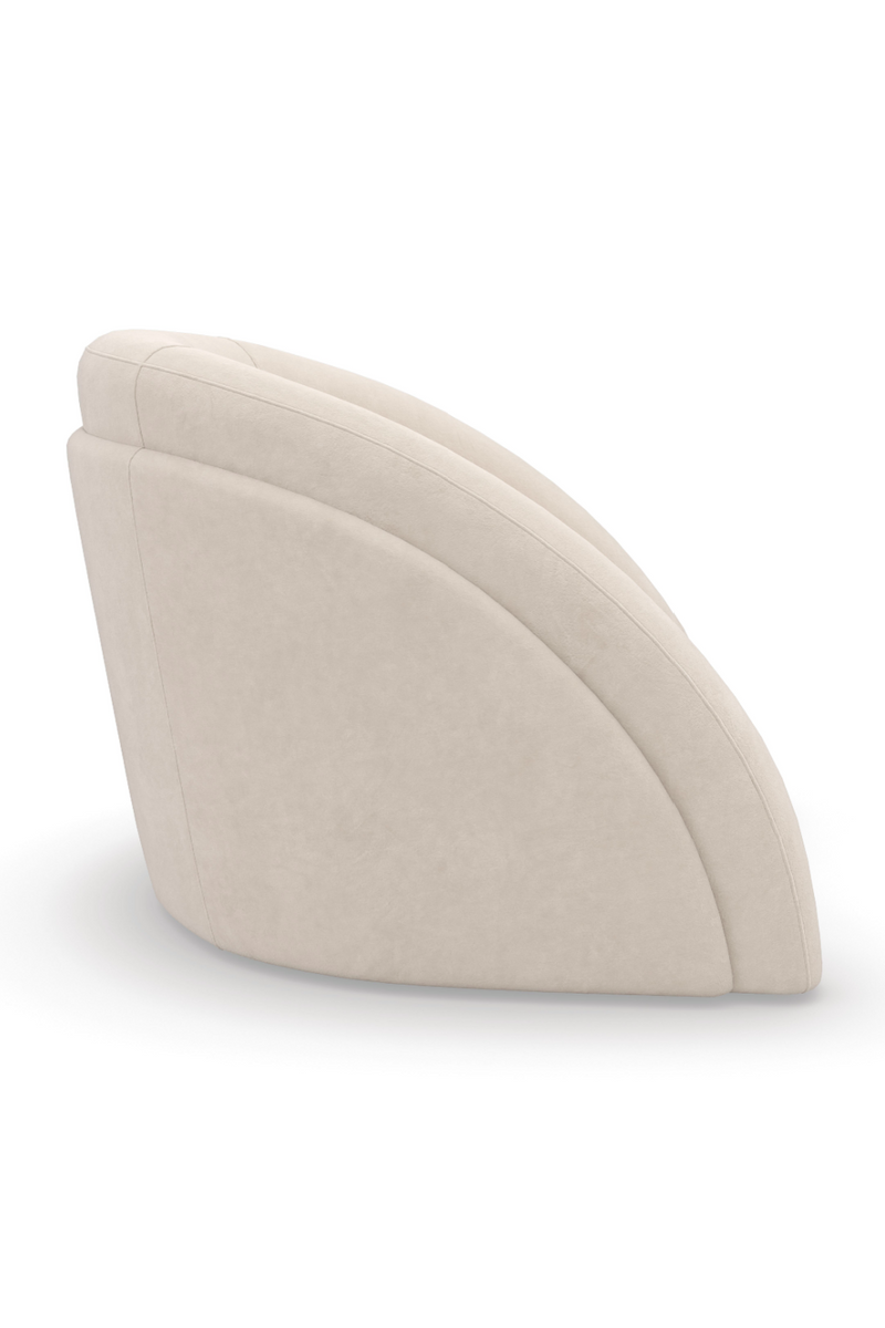 Modern Curved Accent Chair | Caracole Movement | Oroatrade.com
