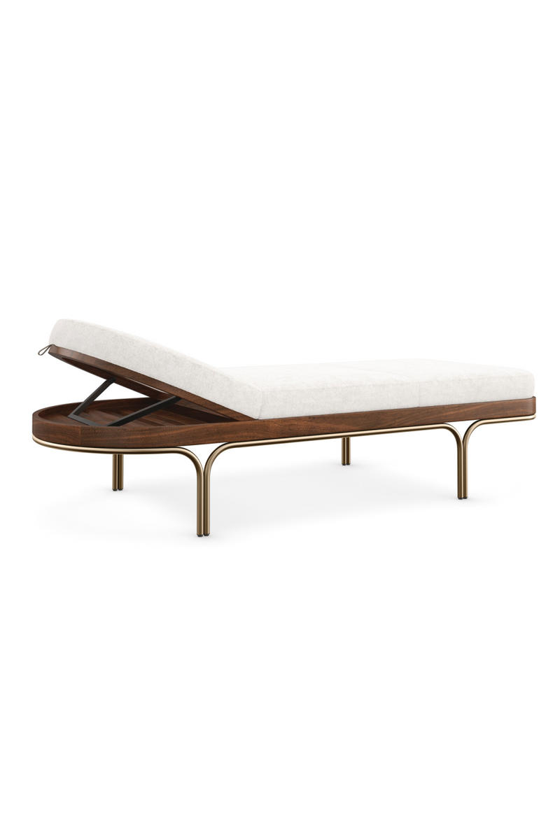 Modern Reclining Chaise Lounge | Caracole Rhythm | Oroatrade.com