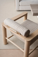 Oak Framed Lounge Chair | Caracole Unity | Oroatrade.com