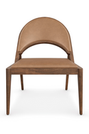 Brown Leather Lounge Chair | Caracole Rhythm | Oroatrade.com