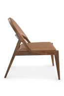 Brown Leather Lounge Chair | Caracole Rhythm | Oroatrade.com