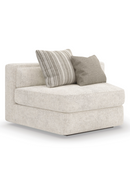 Cream Minimalist Sectional Sofa | Caracole Unity | Oroatrade.com