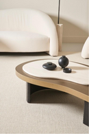 Cream Travertine Coffee Table | Caracole Contrast | Oroatrade.com