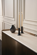 Cream Travertine Modern Desk | Caracole Movement | Oroatrade.com