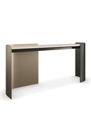 Cream Travertine Modern Desk | Caracole Movement | Oroatrade.com