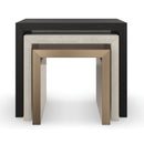 Minimalist Rectangular Side Table | Caracole Contrast