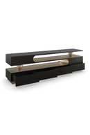 Modern 4-Drawer Media Unit | Caracole Harmony | Oroatrade.com