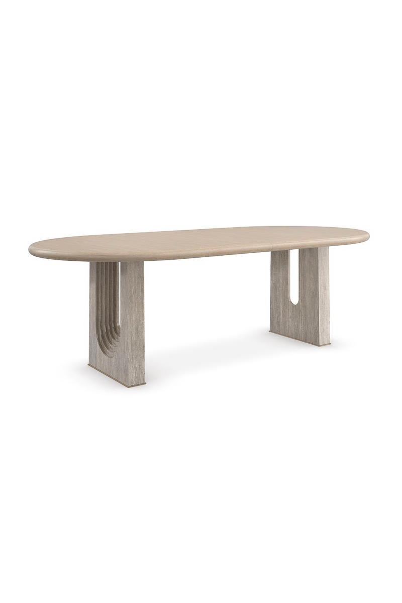 Oval Oak Dining Table | Caracole Emphasis | Oroatrade.com