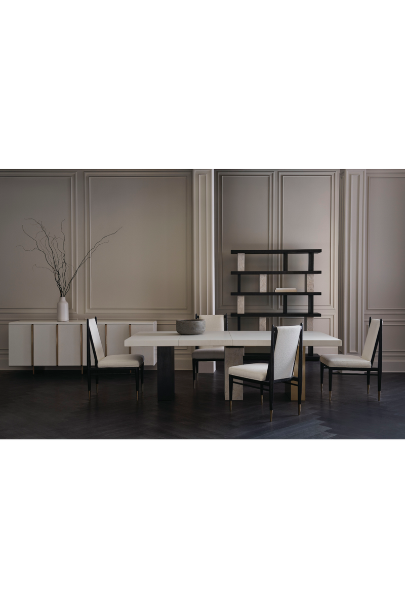 Oak Extendable Modern Dining Table | Caracole Unity | Oroatrade.com