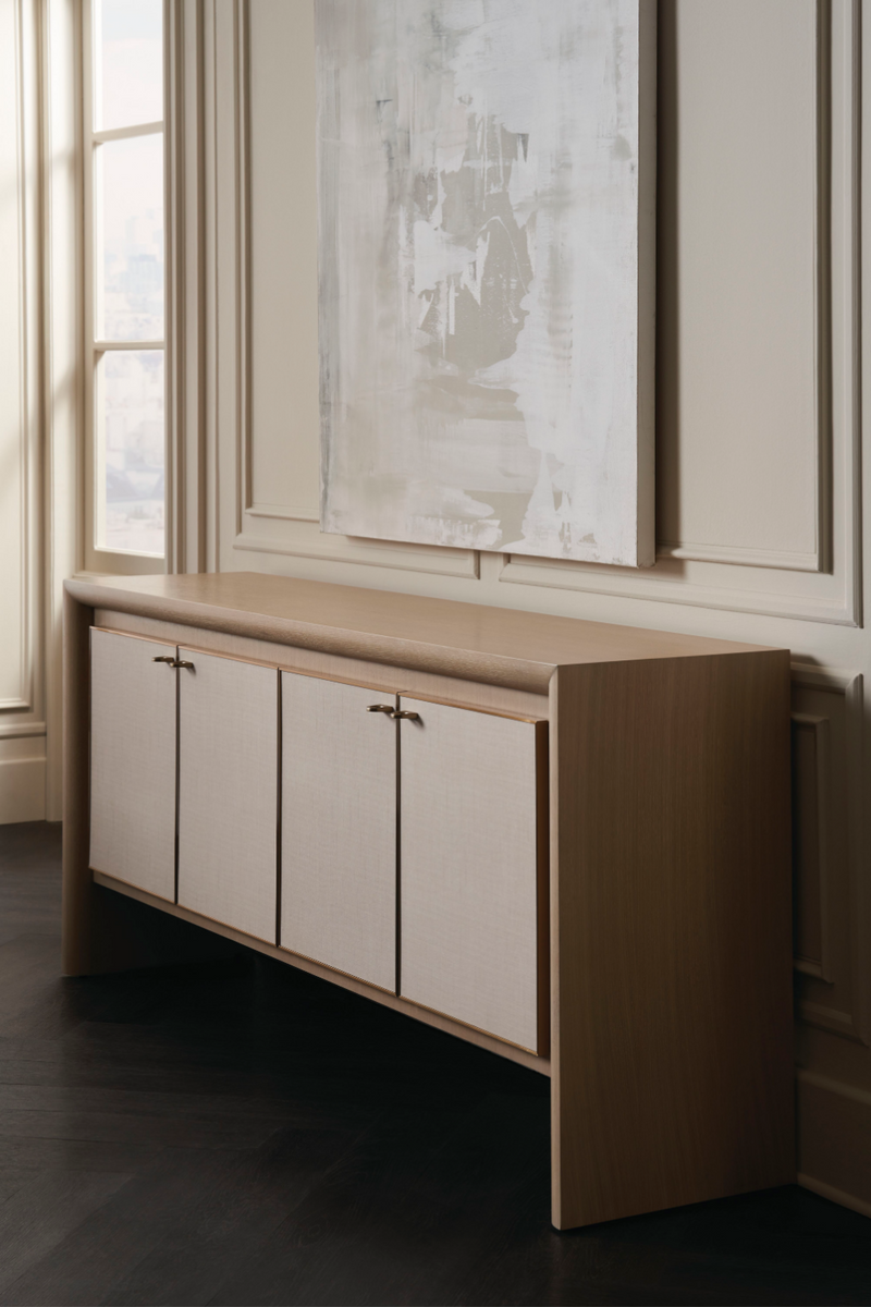 Sun-Drenched Oak Sideboard | Caracole Unity | Oroatrade.com