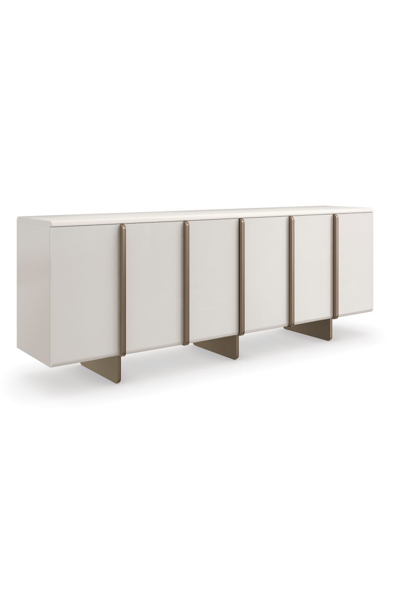 White Modern Credenza | Caracole Emphasis | Oroatrade.com