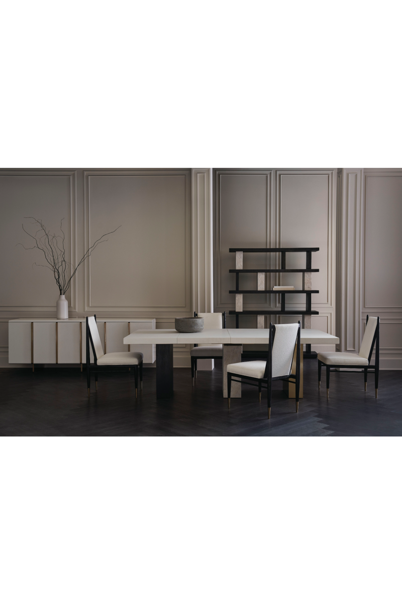 White Modern Credenza | Caracole Emphasis | Oroatrade.com