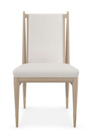 Bouclé Ivory Dining Chair | Caracole Unity | Oroatrade.com