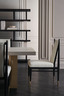 Bouclé Ivory Dining Chair | Caracole Unity | Oroatrade.com