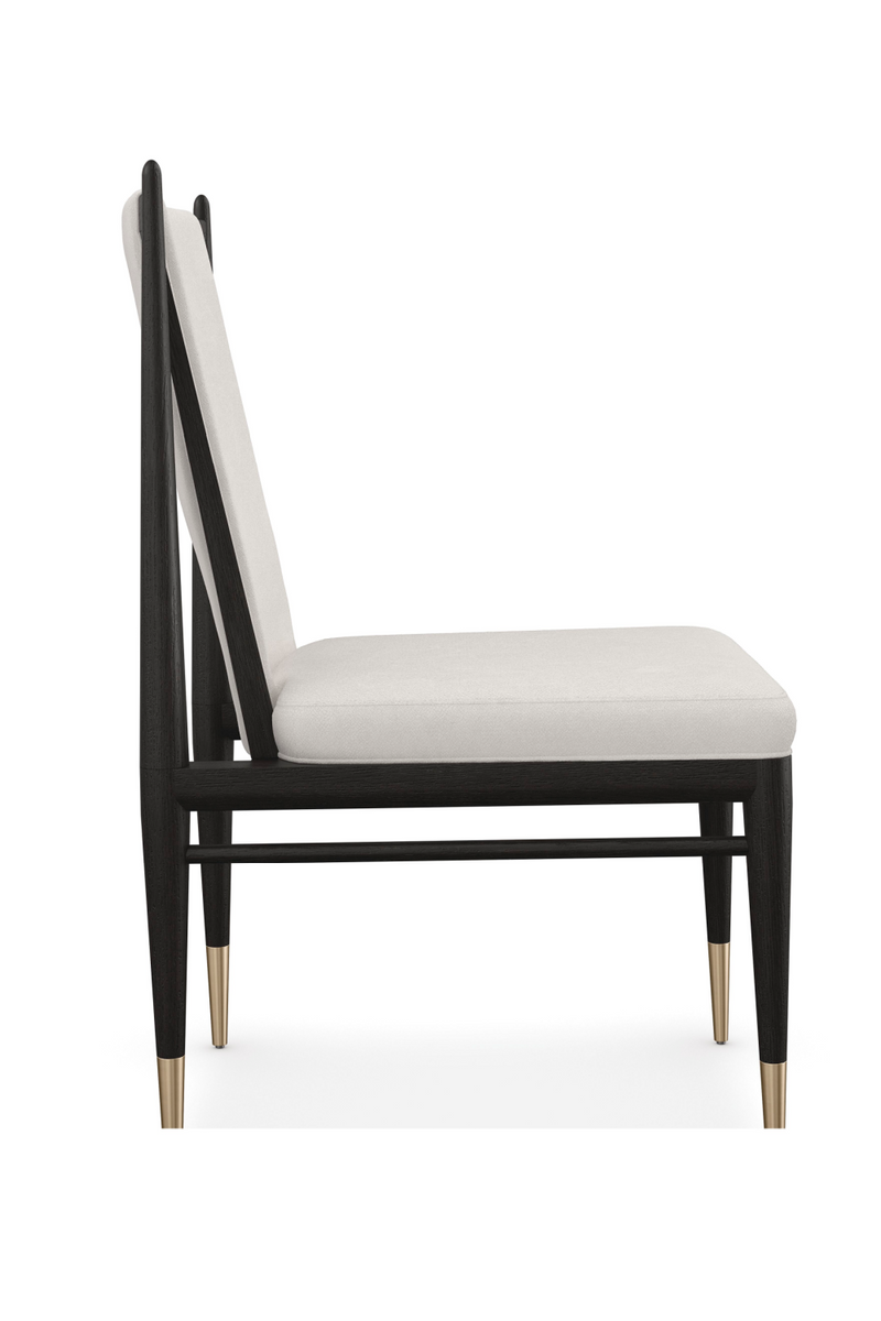 Bouclé Ivory Dining Chair | Caracole Unity | Oroatrade.com