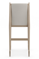 Ivory Bouclé Bar Stool | Caracole Unity | Oroatrade.com