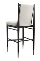 Ivory Bouclé Bar Stool | Caracole Unity | Oroatrade.com