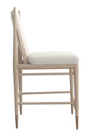 Ivory Bouclé Counter Stool | Caracole Unity | Oroatrade.com