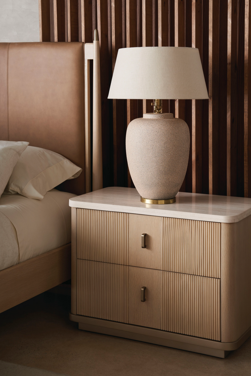 Oak Modern Nightstand | Caracole Rhythm | Oroatrade.com