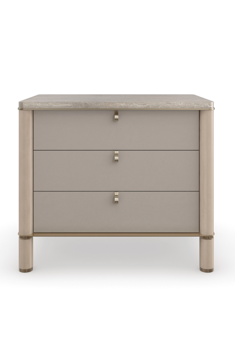 Modern 3-Drawer Nightstand | Caracole Balance | Oroatrade.com