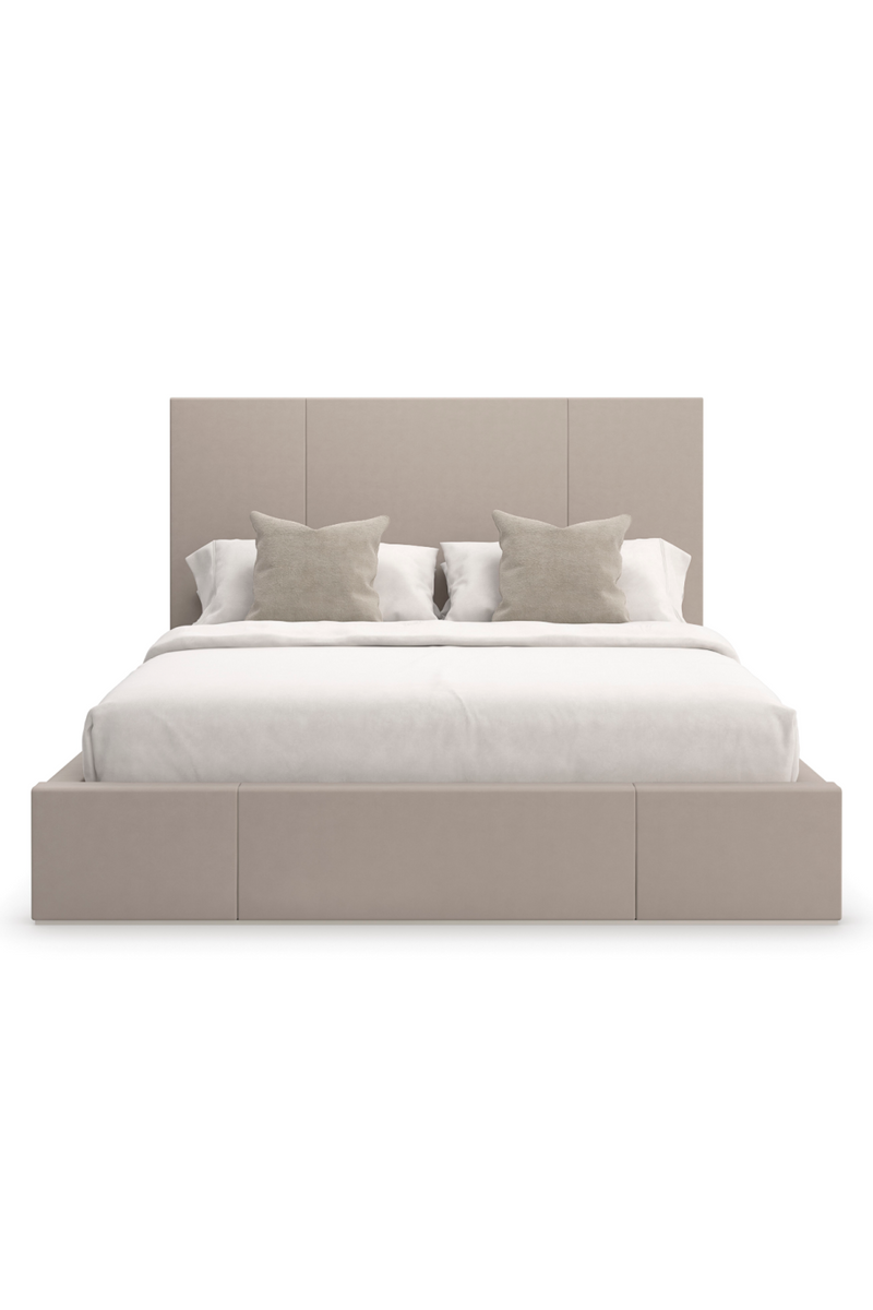 Ecru Upholstered Bed | Caracole Balance | Oroatrade.com