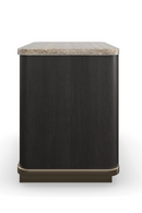 Black Ash 2-Drawer Nightstand | Caracole Rhythm | Oroatrade.com