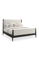 Ivory Bouclé Bed | Caracole Rhythm | Oroatrade.com