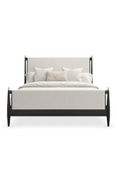 Ivory Bouclé Bed | Caracole Rhythm | Oroatrade.com