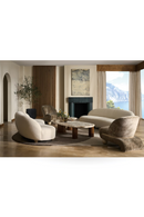 Bouclé Serpentine Sofa | Caracole Tulum | Oroatrade.com