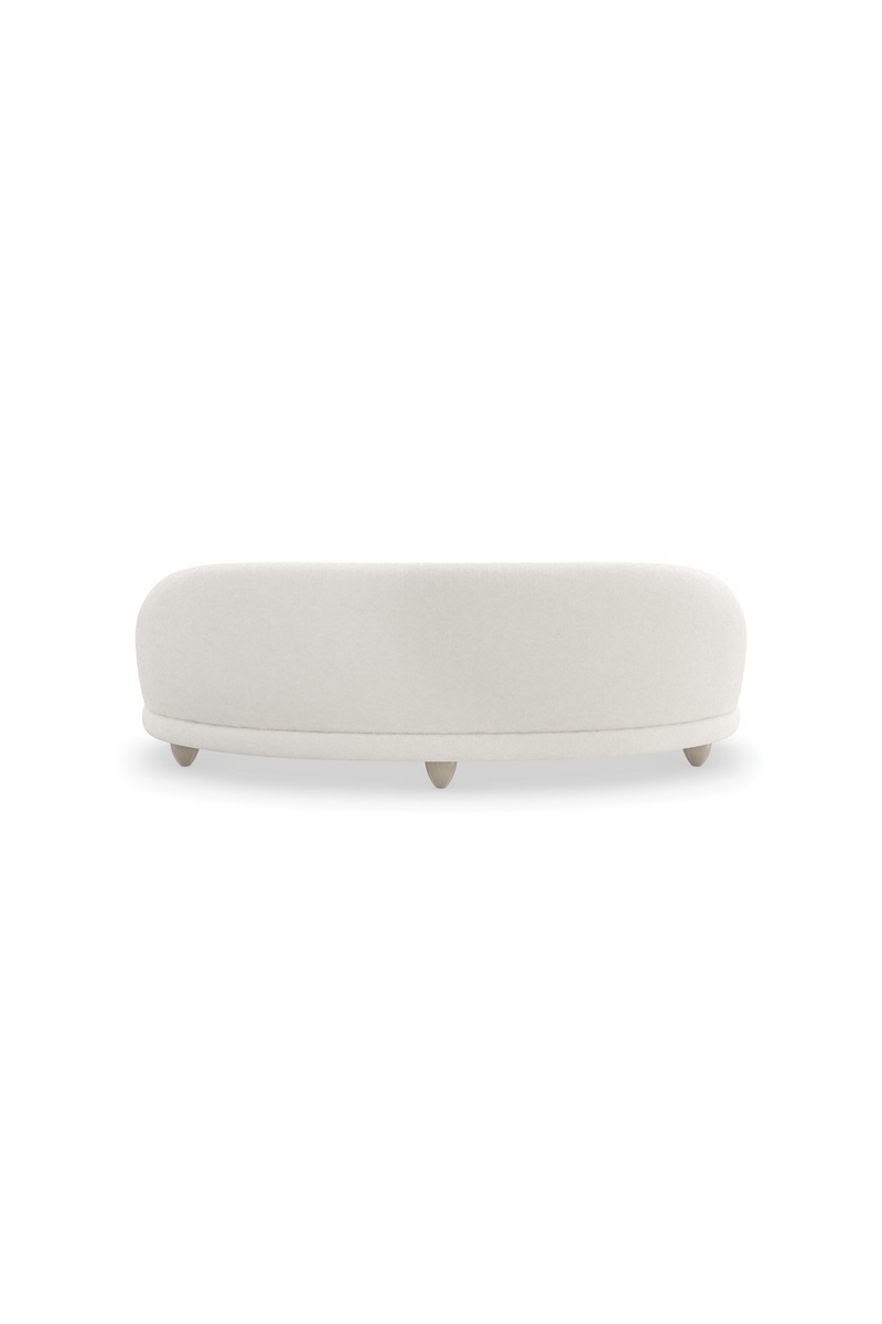 Bouclé Serpentine Sofa | Caracole Tulum | Oroatrade.com