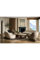 Bouclé Serpentine Sofa | Caracole Tulum | Oroatrade.com